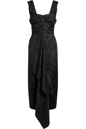 Etro Jacquard-Midikleid mit Blumenmuster