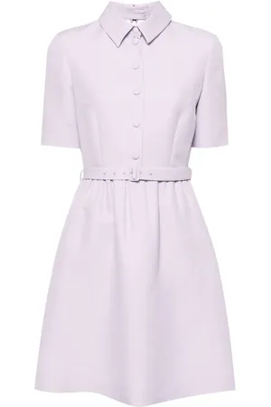 DICE KAYEK Kurzärmeliges Kleid mit Gürtel