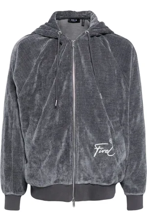 FIVE CM Kapuzenjacke mit Logo-Stickerei