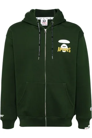 A Bathing Ape Kapuzenjacke mit Logo-Print