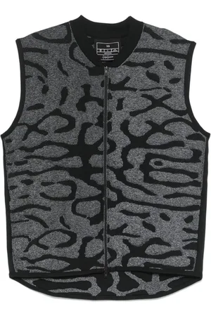 Y-3 Weste mit Jacquardmuster
