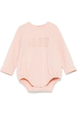 Elisabetta Franchi Body mit Logo-Stickerei