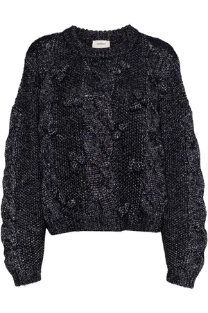 Onefifteen Pullover mit Zopfmuster