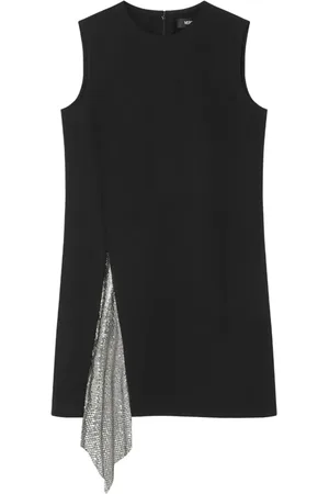 VERSACE Minikleid mit Mesh-Einsatz
