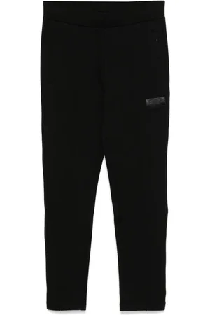 EA7 Jogginghose mit Logo-Patch