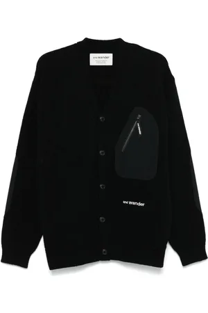 and wander Cardigan mit Logo-Stickerei