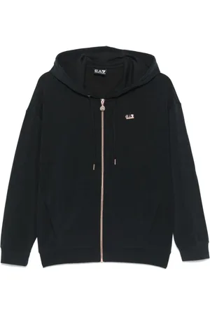 EA7 Kapuzenjacke mit Reißverschluss