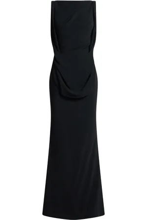 TALBOT RUNHOF Ärmelloses Kleid mit Drapierung