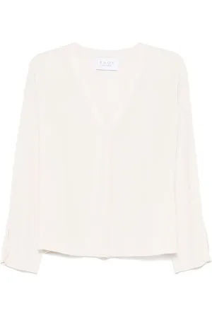 Kaos Bluse aus Krepp