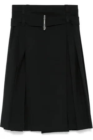 Alexander McQueen Midirock mit Falten