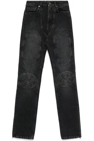 Jean Paul Gaultier Jeans mit Schnürung