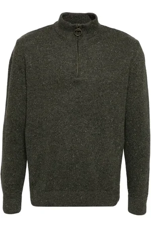 Barbour Pullover mit kurzem Reißverschluss