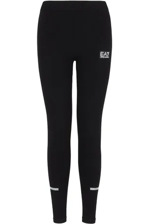 EA7 Leggings mit Logo-Print