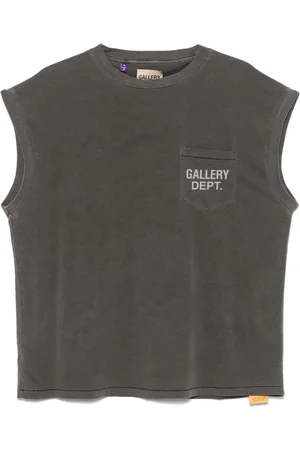 GALLERY DEPT. Ärmelloses T-Shirt mit Logo-Print