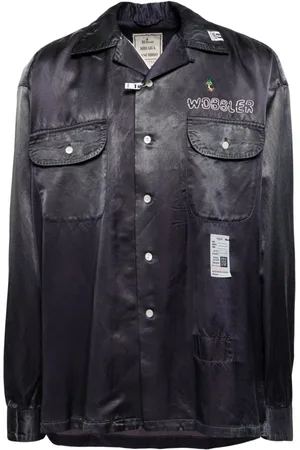 Maison Mihara Yasuhiro Hemd mit Logo-Patch