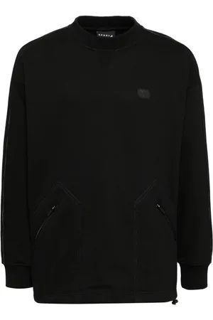AGNÈS B. Sweatshirt mit Reißverschlusstaschen