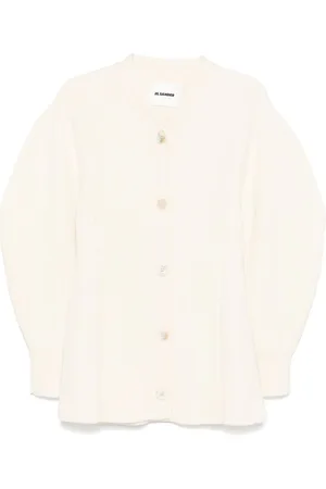 Jil Sander Gerippter Cardigan
