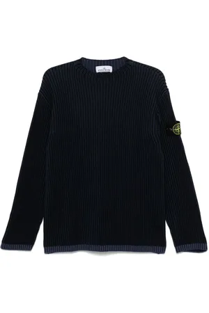 Stone Island Grob gerippter Pullover