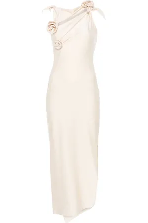 COPERNI Maxikleid mit Blumenapplikation