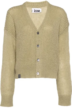 Izzue Grob gestrickter Cardigan