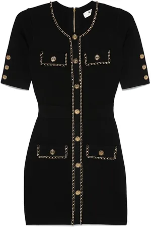 Elisabetta Franchi Kleid mit Ketten