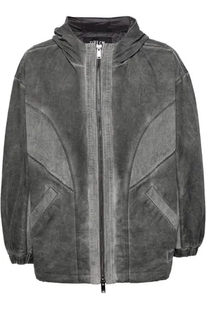 FIVE CM Kapuzenjacke im Patchwork-Design