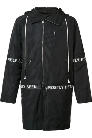 MOSTLY HEARD RARELY SEEN Kapuzenparka mit Logo-Streifen