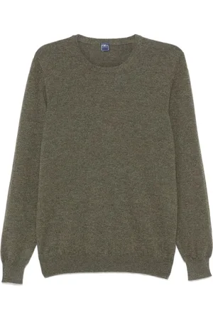 FEDELI Pullover mit meliertem Effekt