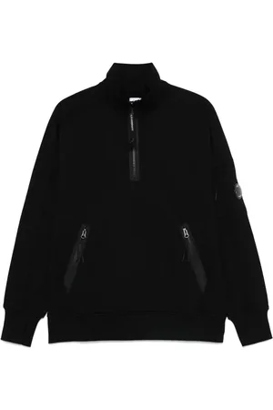 C.P. Company Fleece-Sweatshirt mit Reißverschluss