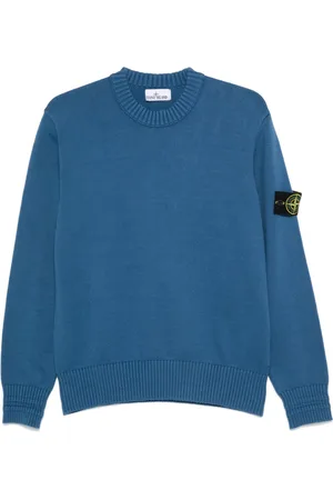 Stone Island Pullover mit Kompass-Patch