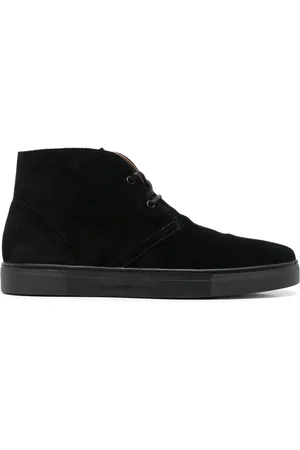 Emporio Armani Stiefel aus Wildleder