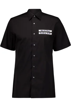 Givenchy Hemd mit Logo-Stickerei