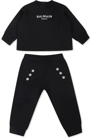 Balmain Jogginganzug mit Logo-Stickerei