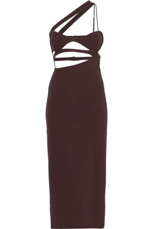 Nensi Dojaka Asymmetrisches Midikleid