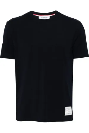 Thom Browne T-Shirt mit Logo-Streifen