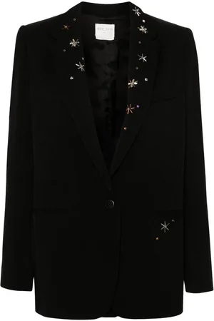 FORTE FORTE Blazer mit Kristallen