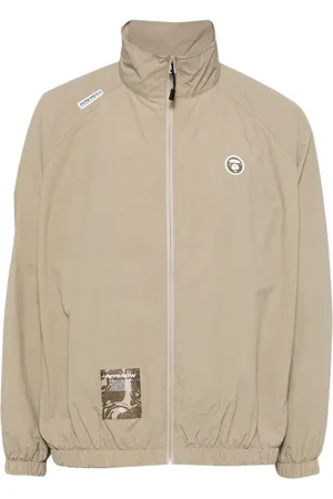 A Bathing Ape Jacke mit Logo-Patch
