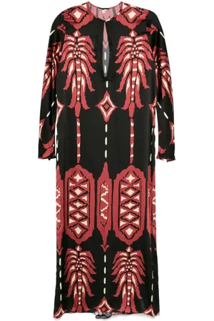 JOHANNA ORTIZ Relics of Wisdom Maxikleid