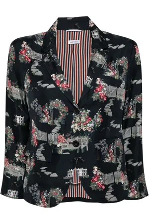 Thom Browne Sakko mit grafischem Print