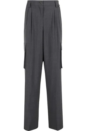 HERNO Hose mit Bundfalten