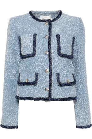 B+AB Jacke mit Kontrastpaspeln