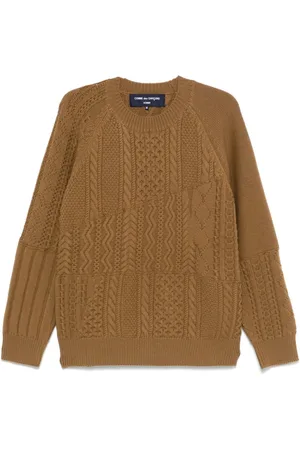 Comme des Garçons Gerippter Strickpullover
