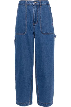 Chocoolate Jeans mit weitem Bein
