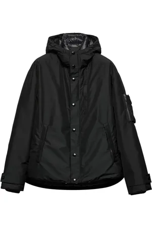 Prada Daunenjacke aus Funktionsstoff mit Kapuze
