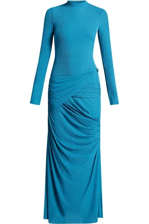 CHATS BY C.DAM Drapiertes Maxikleid