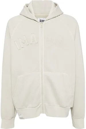Izzue Kapuzenjacke mit Logo-Patch