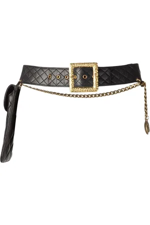 CHANEL Quilted holster belt