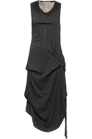 CHIAHUNG SU Gestreiftes Kleid