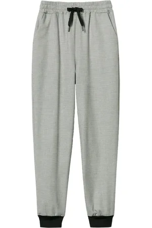Twin-Set Jogginghose mit Hahnentrittmuster