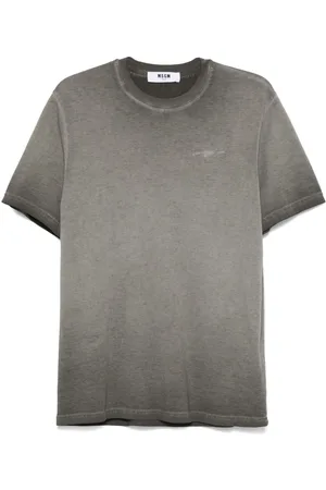 Msgm Ausgeblichenes T-Shirt
